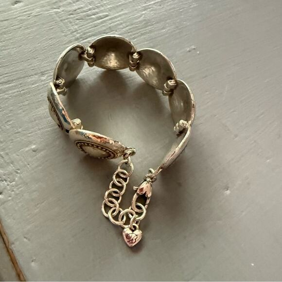 Brighton Silver Tone Circle Disc Bracelet - Picture 5 of 9
